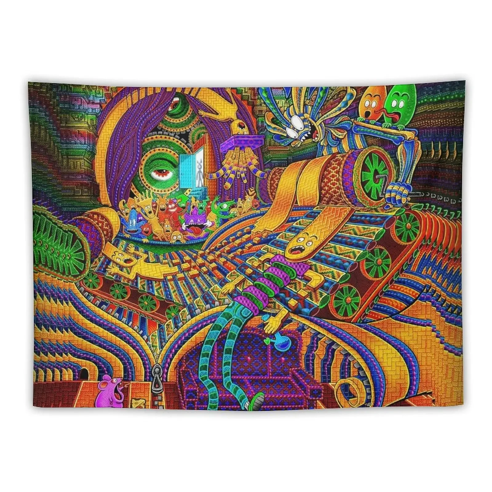 The Conductor of Consciousness Tapestry Wall Deco Home Decor Aesthetic Tapestry