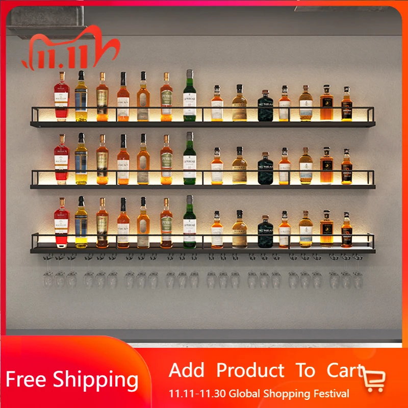 

Standing Shelf Bar Cabinet Wine Rack Modern Buffet Bar Cabinet Wine Rack Bartender Wall Botellero Vino Drinking Bar Furniture