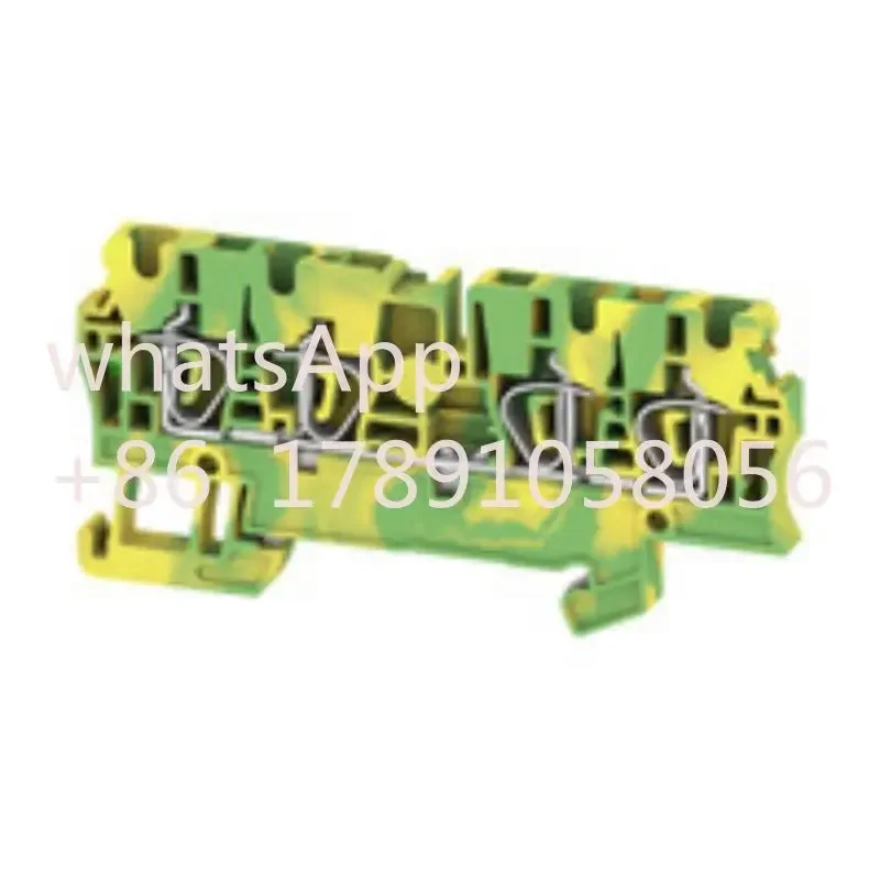 50 Pcs Weidmuller ZPE 2.5/4AN 1608660000 PE Terminal Block