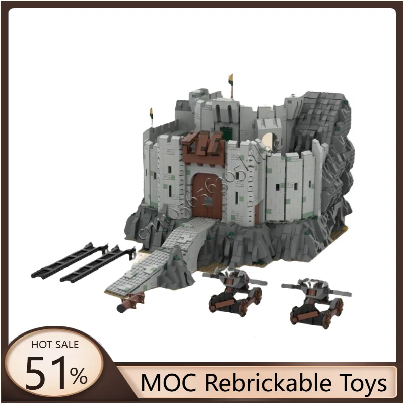 

5453 PCS City Famous Street View Bricks Medieval Castle Architecture Modular Building Blocks Creative Model Adult Festival Gift