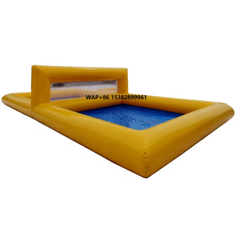 Outdoor High Quality Large Inflatable Volleyball Court / Inflatable Sports Game Inflatable Volleyball Pool for Kids and Adults