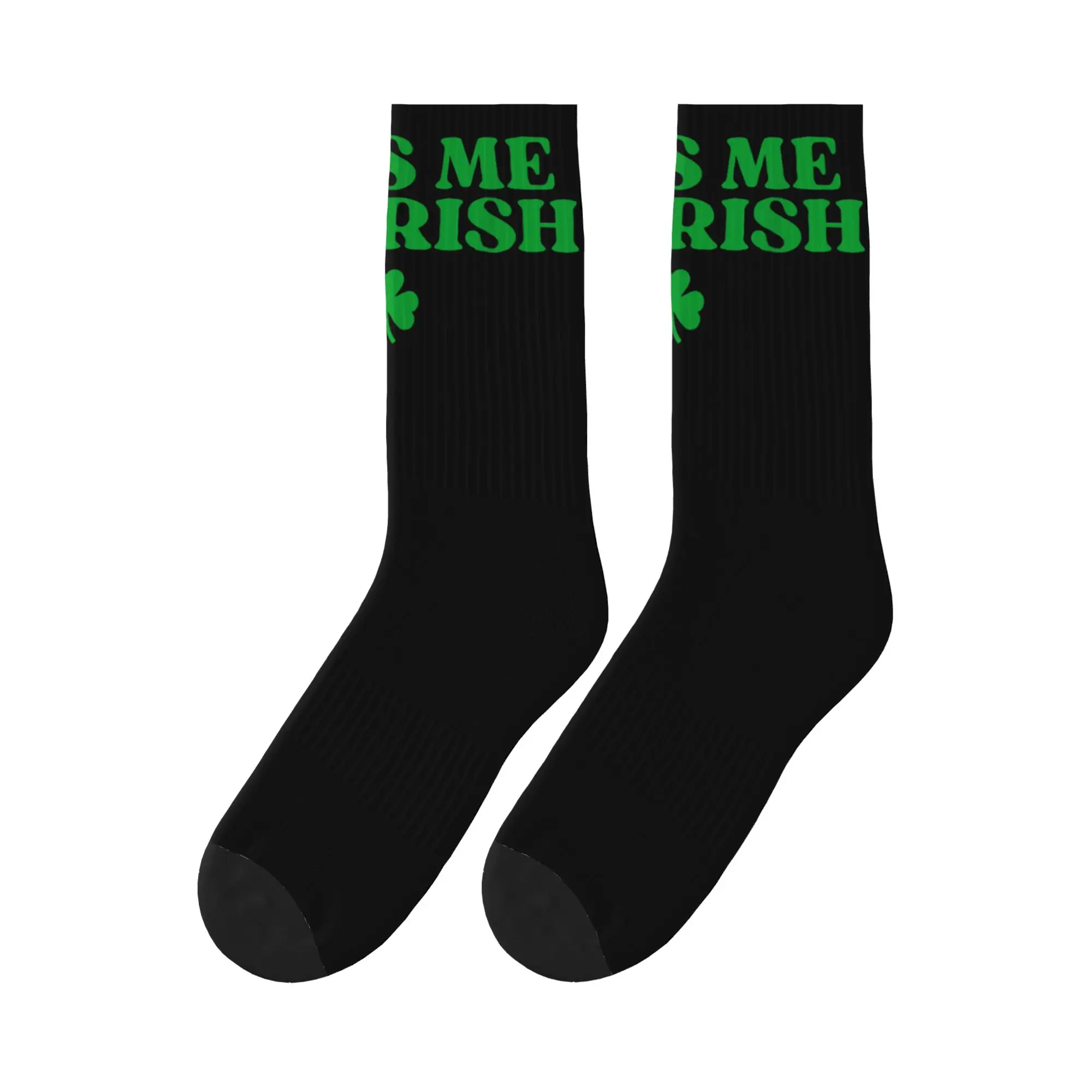

Kiss Me I'M Irish Shirt Women Men Kids Fun St Patricks Day T Shirt BGJFKX Stockings Couple Socks Soft Casual Socks Spring Socks
