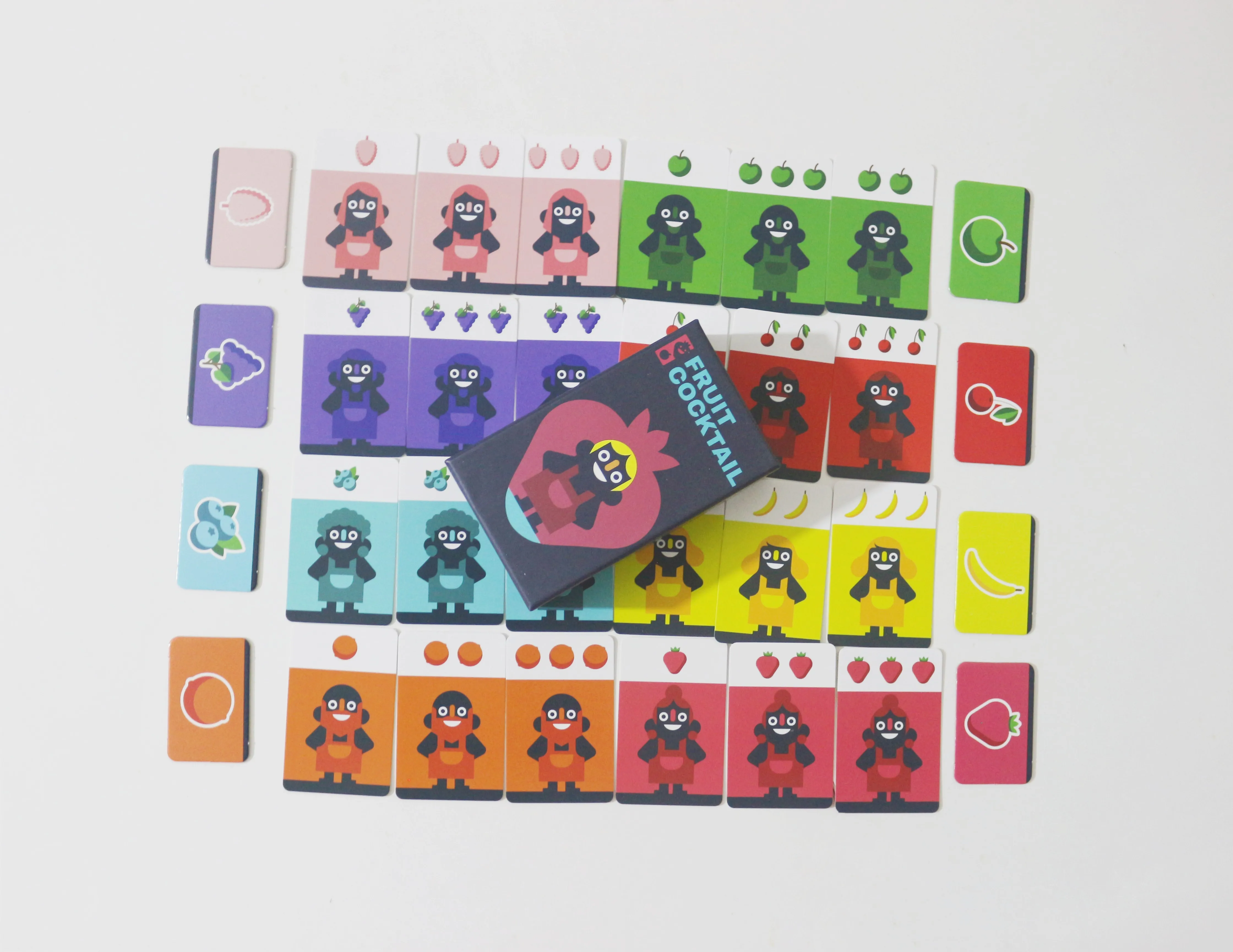 NEW Hot Games Crazy Sherlock | Fruit cocktail card Game - instant fun and a colorful, minimalist style family game Logic Game view 4