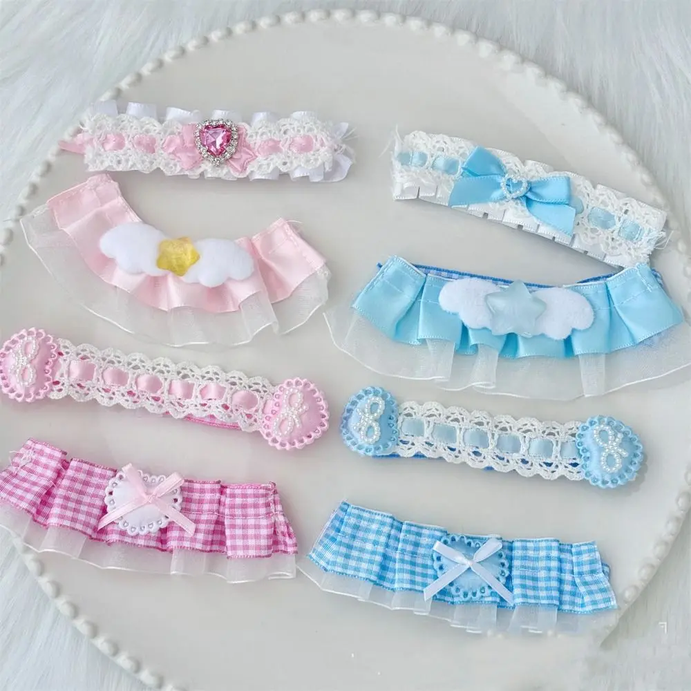 New Accessories Doll Lovely Clothes with Headband Decoration 10 Styles Princess Dress Cute Doll Dresses For 10cm Cotton Doll