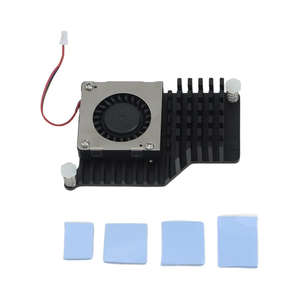 Compact Design Active Cooler IoT Cooling Scenarios Fits Without Blocking Ports Stable Operation For IoT For Raspberry Pi 5