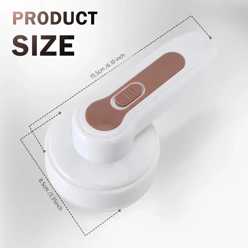 2026 مزيل شعر كهربائي جديد قابل لإعادة الشحن وماكينة حلاقة محمولة، مناسبة للملابس والأثاث والسجاد. #2