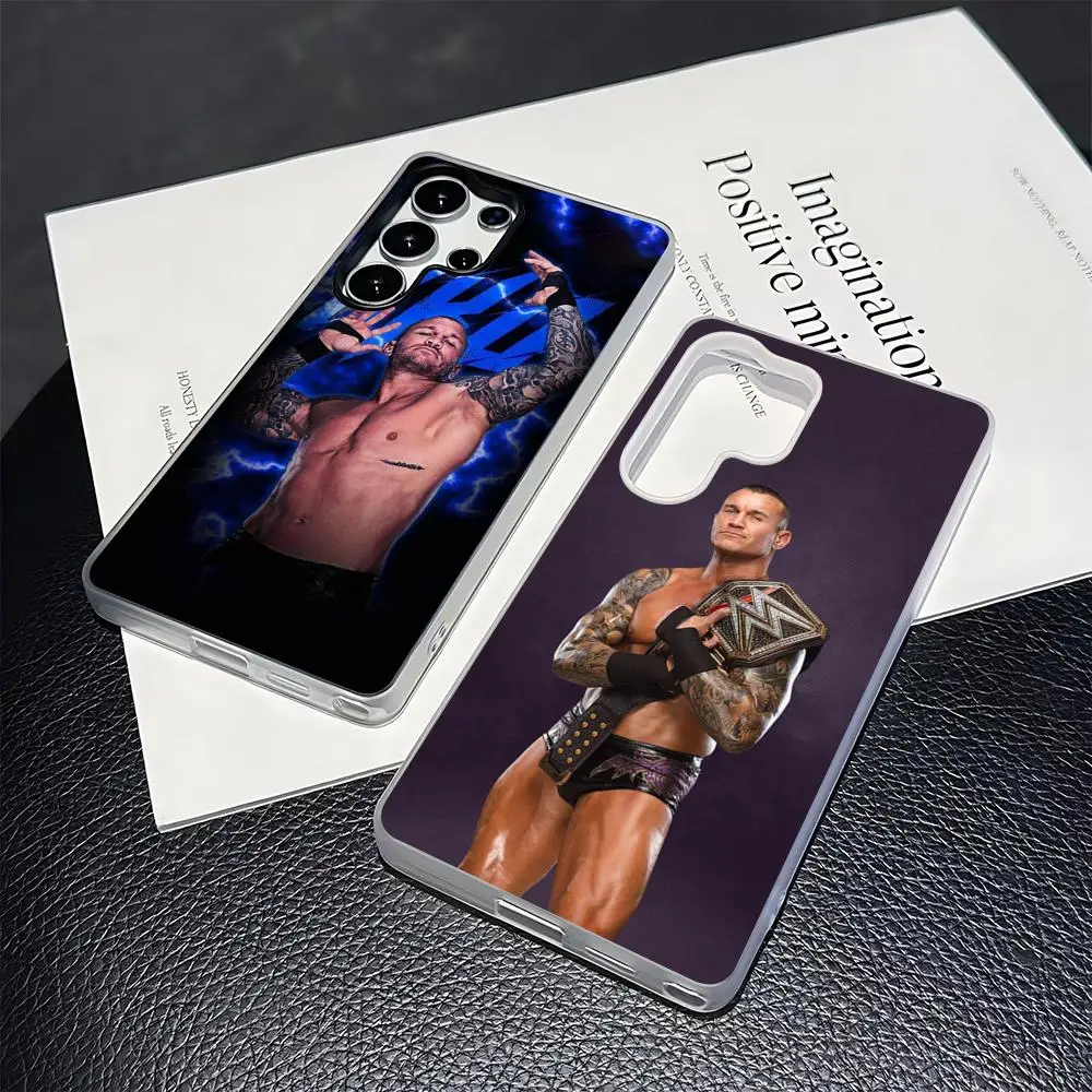 Wrestling Star R-randy orton Phone Case for Samsung S26 S25 S24 S23 S22 S21 FE Plus Ultra 2-in-1 Jelly silicone case