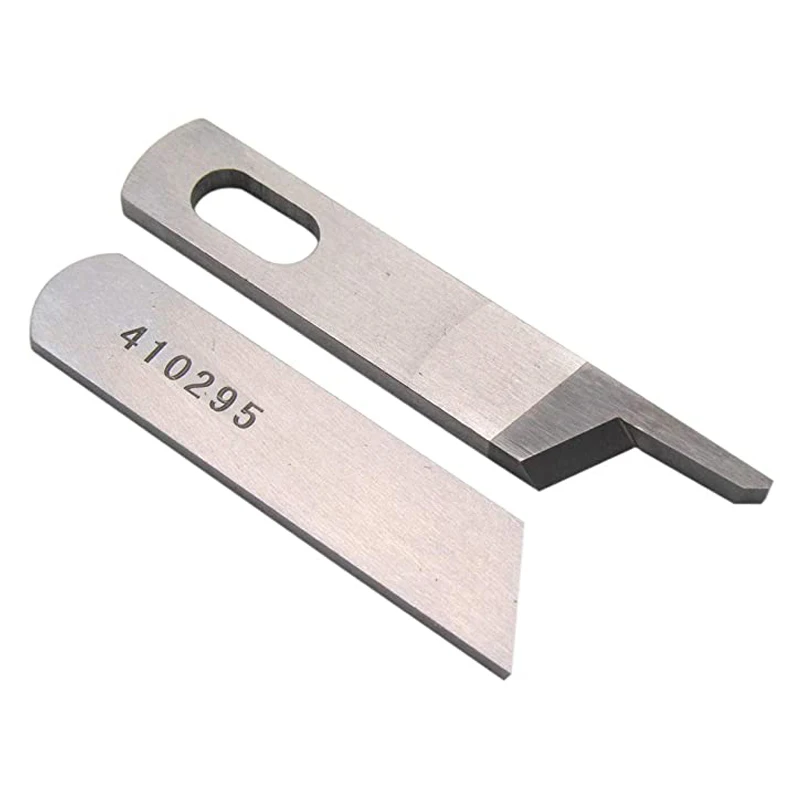 Upper+Lower Knife Blade #50143403+50145403 For Bernina Bernette 003,004,334+ Juki MO-623 MO-634D MO-644D MO-655 MO-735 Serger