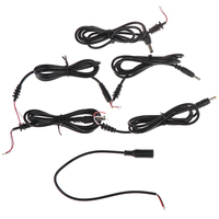 Adapter Output Power Cord DC Male Plug Cable 2.5*0.7/3.5*1.35/4.0*1.7/5.5*2.1mm