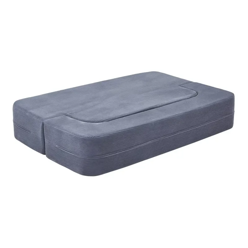 Modern Multi-Function Compression Sofa Bed Convertible Washable Cover Space Saving Square Soft Couch for Apartment Hotel