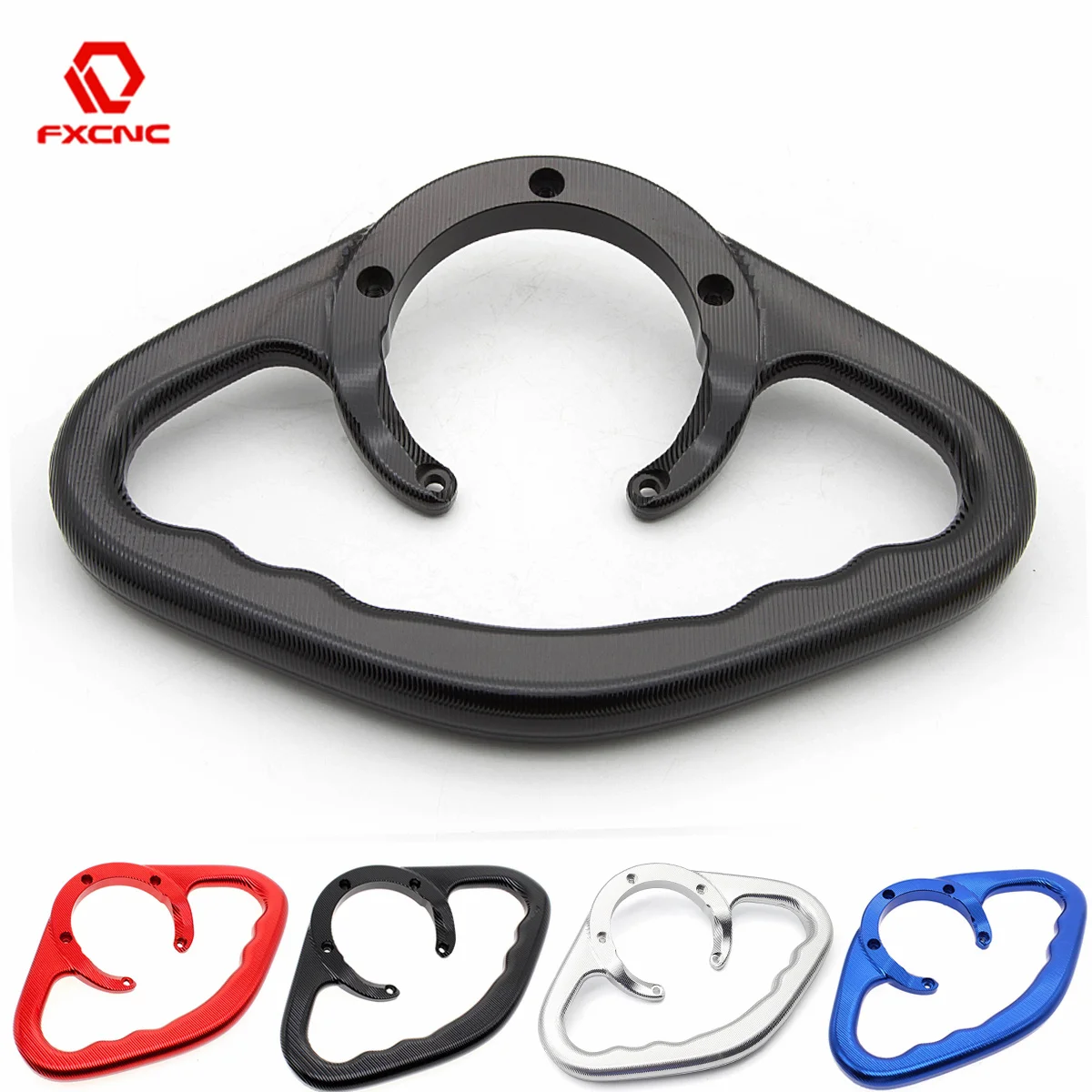YZF-R7 CNC Passenger Handgrip Hand Grip Grab Handle Armrest Clamp For Yamaha YZF R7 YZFR7 2021 2022 2023 2024 2025 Accessories