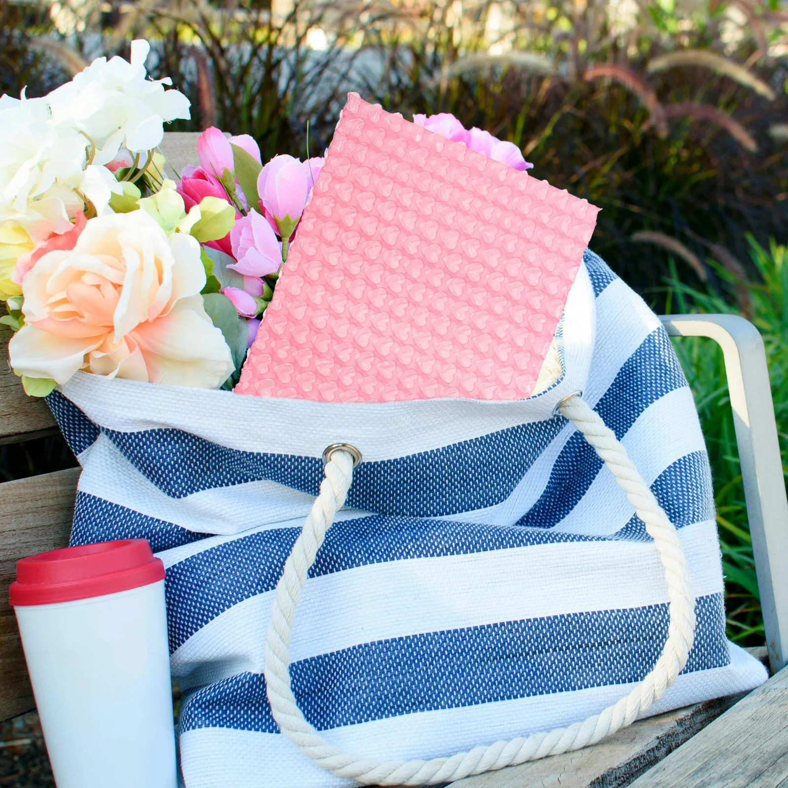 20 قطعة فقاعة القلب البريدية حزمة متعددة الوظائف مبطن أكياس الشحن لتغليف الأعمال الصغيرة مغلفات بريد المجوهرات #1