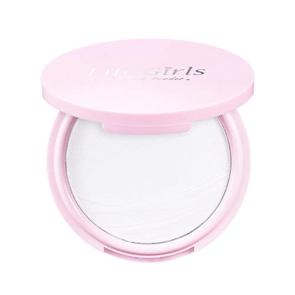 소프트 포커스 세팅 파우더 메이크업 누드 페이스 오일 컨트롤 투명 매트 브라이트닝 방수 프레스 루즈 파우더 화장품