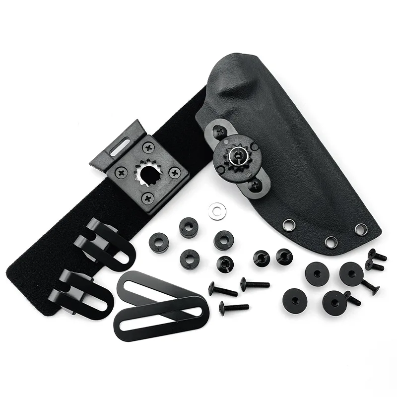 Molle System Rapid UltiLink Clip Attachment Modular Linking for Knife Scabbard KYDEX Waist Clamp Accessory Belt Gear Buckle