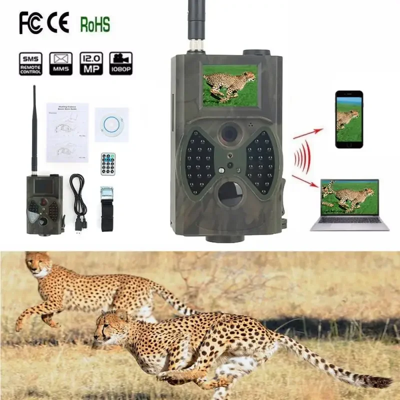 

2020 HC300M Hunting Camera HD Digital Infrared Wildlife Trail Night Vision Trail Thermal Imager Video Cameras Hunting Accessory