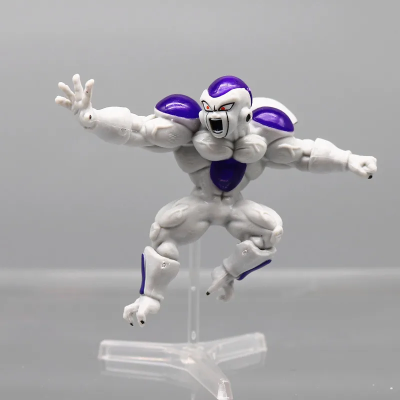 Random one pc Dragon Ball Z Frieza PVC Action Figure Collection Model Toys 8-12cm