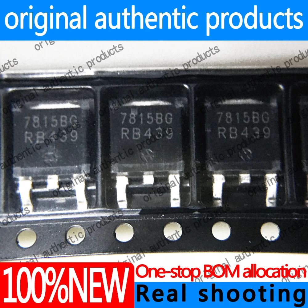 

(New)original packing MC7815BDTRKG MC7815CDTRKG chip screen printing 7815B/7815CG TO-252 Linear regulator chip