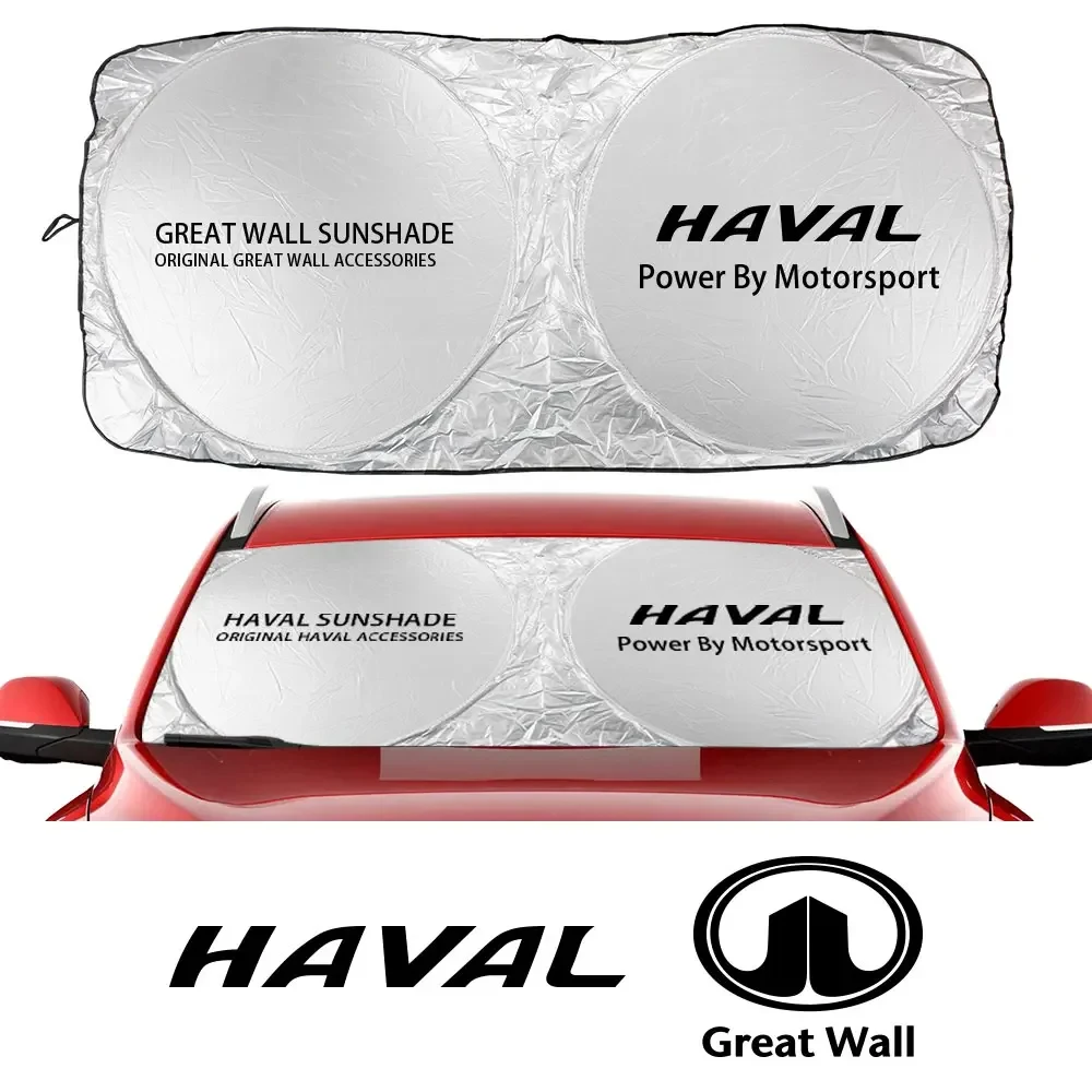 

Car Windshield Sunshade Cover For GREAT WALL HAVAL H6 H9 M6 F7 POER WEY STEED Auto Accessories Anti UV Reflector Visor Protector