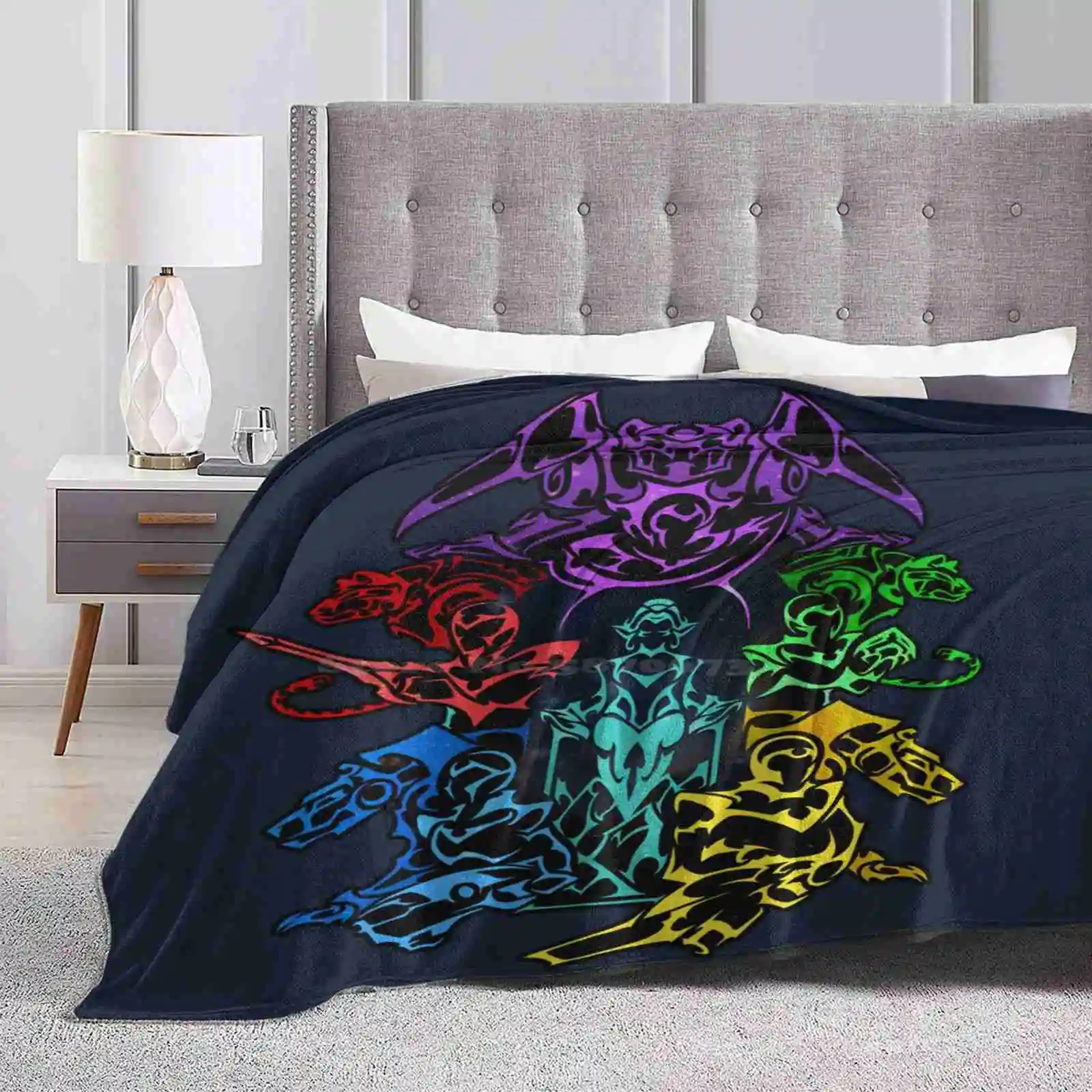 Legendary For Home Sofa Bed Camping Car Plane Travel Portable Blanket Voltron Tribal Shiro Pidge Lance Keith Hunkallura Space