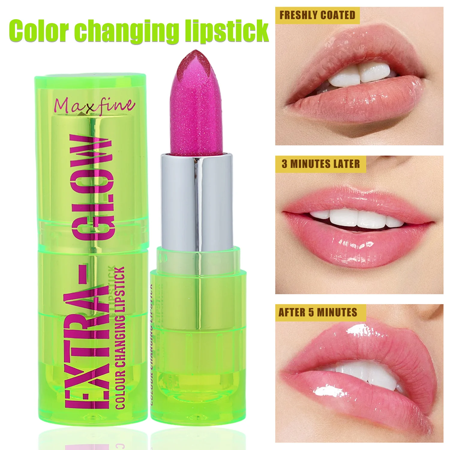 هلام تغيير لون الشفاه بلسم ترطيب درجة الحرارة اللون تغيير دائم أحمر الشفاه مقاوم للماء ترطيب غير يتلاشى صبغات الشفاه #3