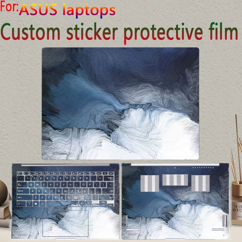 For ASUS Zenbook S14 S16 UX5406/UM5606 custom sticker protective film S13 UX5304 laptop shell film UM3406/3404fuselage skin film