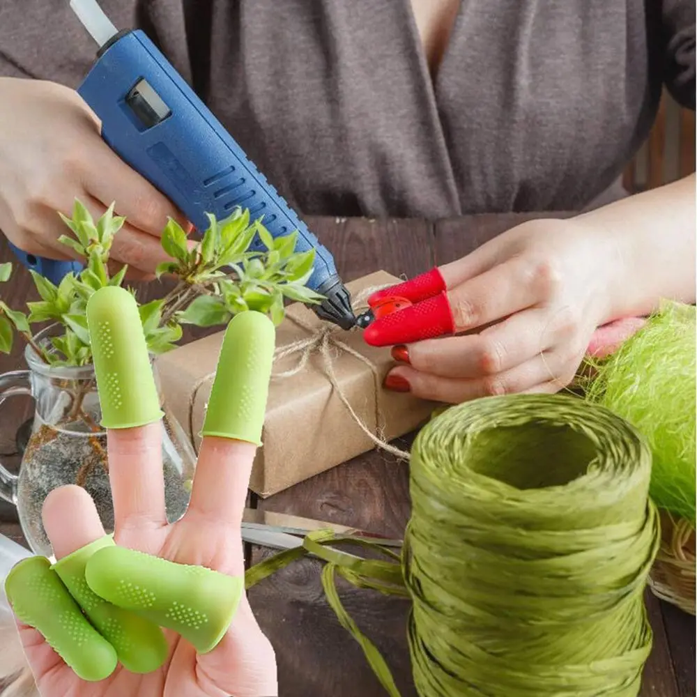 Set Sleeve High Temperature Resistant For Cooking Heat Resistant Fingers Cover Finger Protector Finger Caps Kitchen Tools