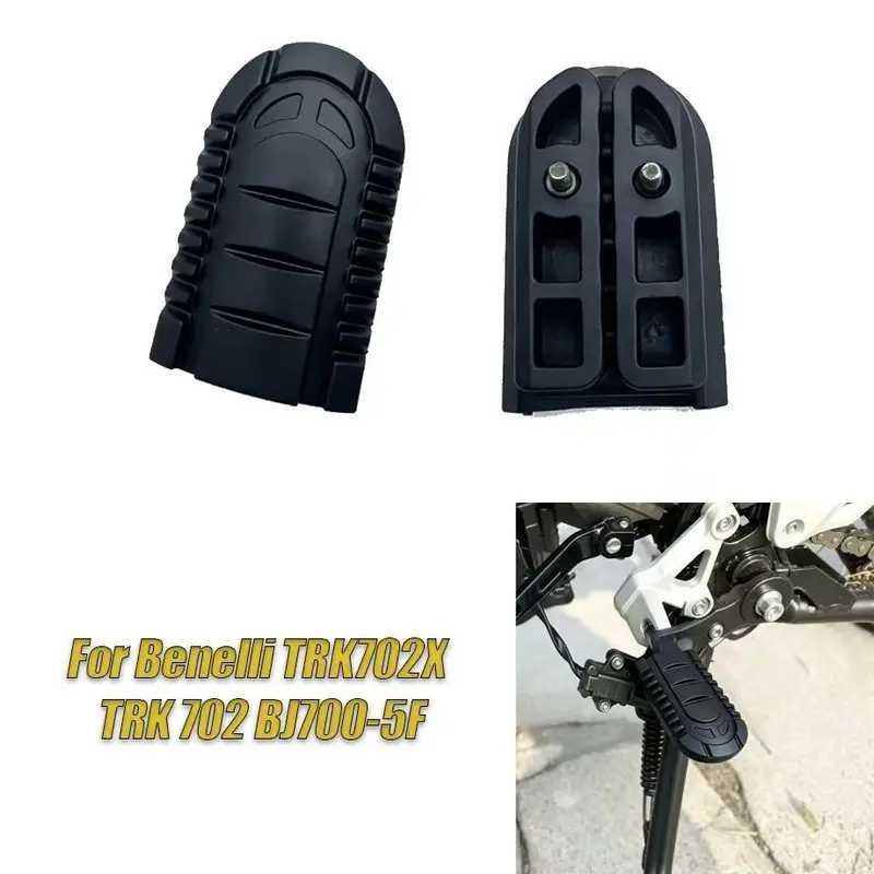 For Benelli TRK702X TRK 702 BJ700-5F Footrests Pedals Rubber Footrests 1 Pair Motorcycle Footrests Front Footrests Left Right