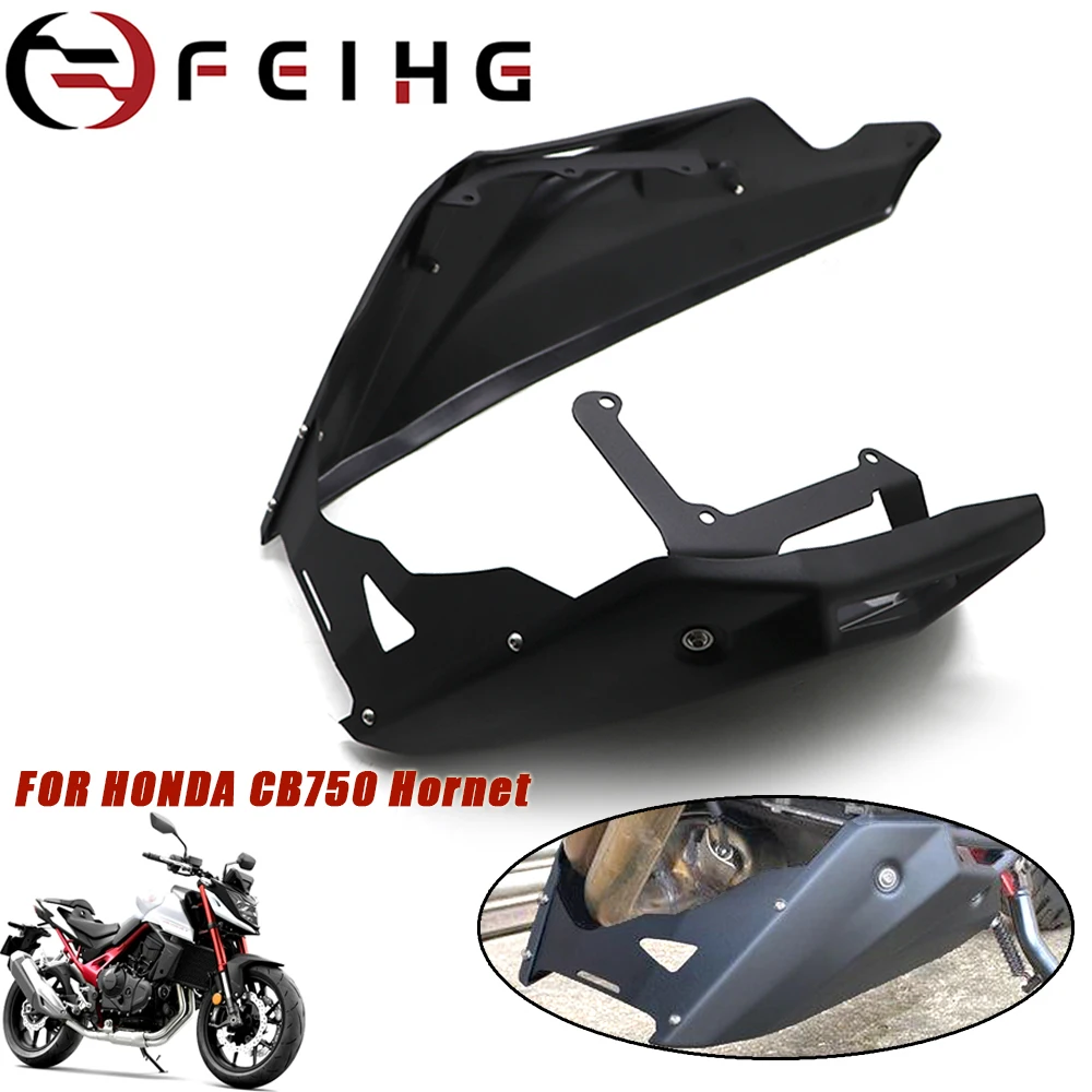 Motorcycle Engine Chassis Shroud Fairing Exhaust Shield Guard Protection Cover For Honda CB750 CB 750 Hornet 2023 2024-