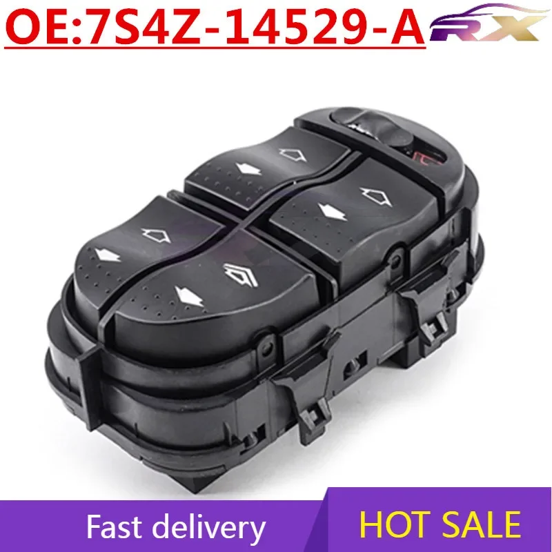 NEW:7S4Z-14529-A Power Window Master Control Switch For Ford