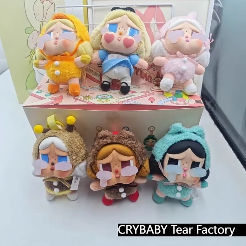 

PopMart 1:1 Crybaby Series Blind Box Doll Tears Factory Vinyl Face Crying Baby Plush Doll Trendy Toy Children'S Gift