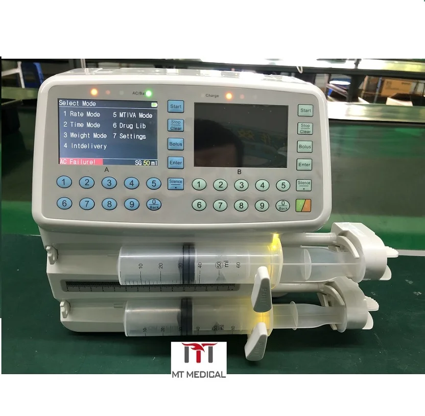 

Veterinary Dual Channel Clinic Syringe Pump Dog Cat Animal Pump