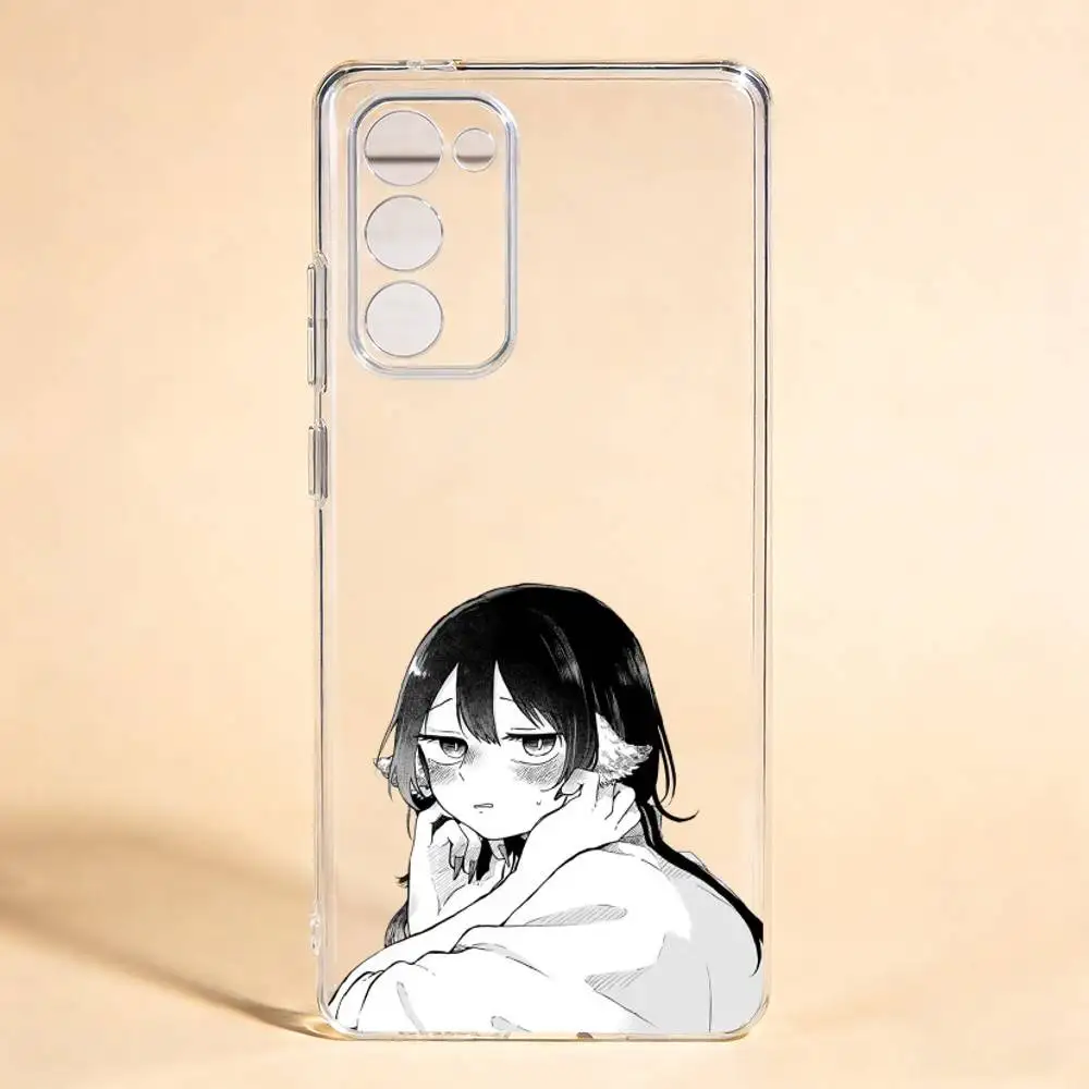 

ogami tsumiki Manga For Samsung Galaxy S24 S25 S23 S22 S21 Transparent Cover Phone Case