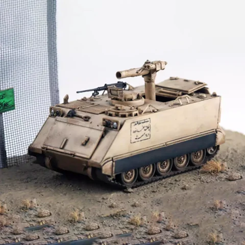 1/72 Scale M113 Troop Transport Vehicle Plastic Model Classic Adult Collection Static Display