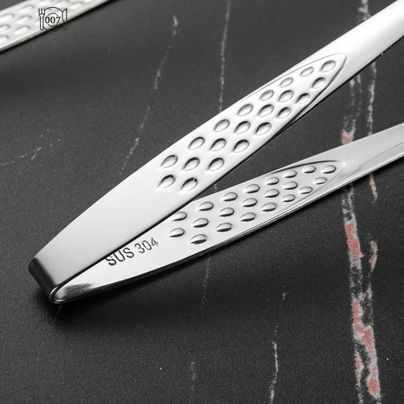 Kitchen Tongs StainlessSteel Barbecue Tongs ClipBBQ Grill Meat TongsCooking Tweezers for FoodUtensils Kitchen Accessories