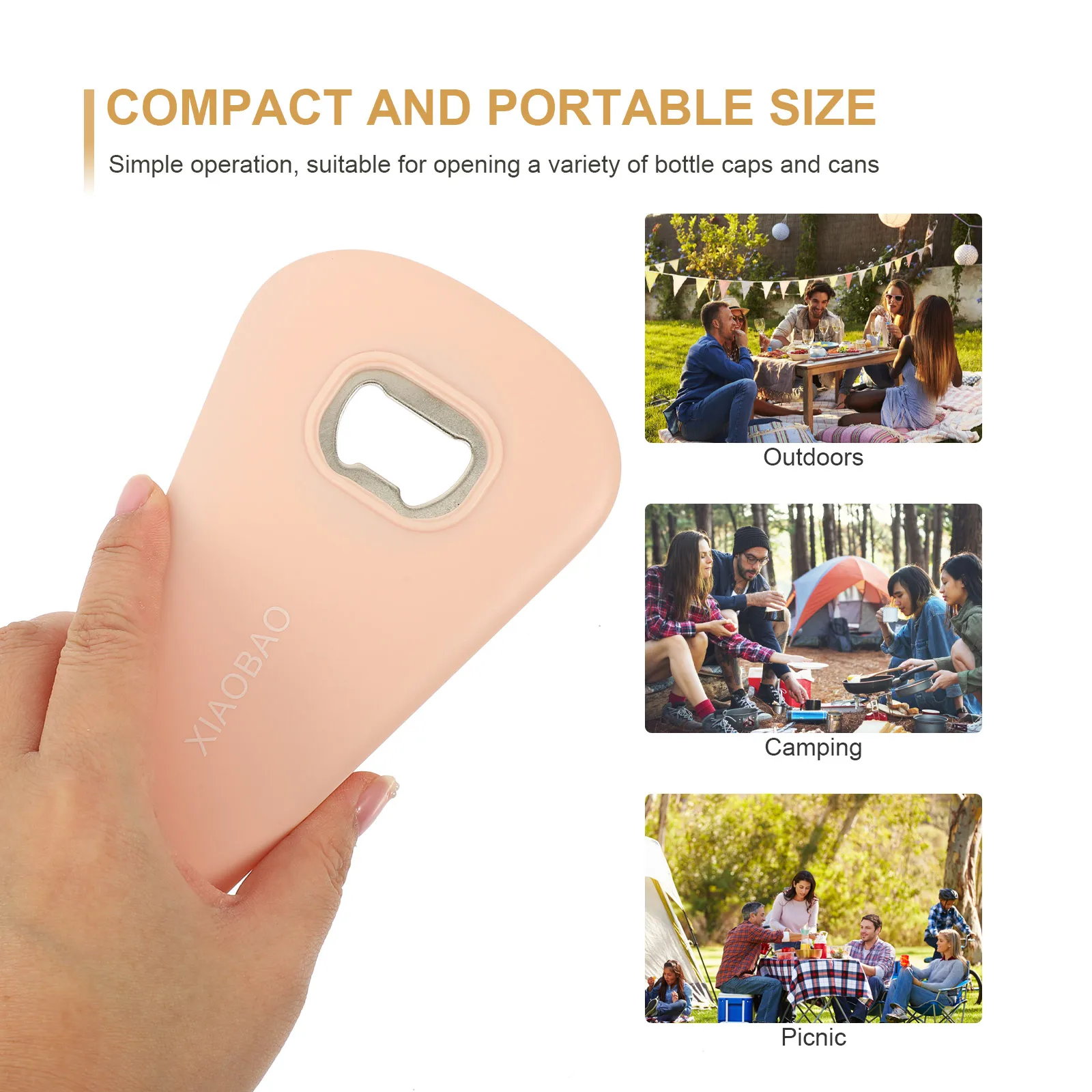 Multifunctional Bottle Opener Metal Openers Multi-purpose Cans Cartoon