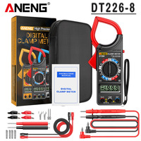 ANENG DT266-8 Smart Clamp Meter 1999 Counts Digital Professional High Precision Current Detection 2000 Resistance Test Tools