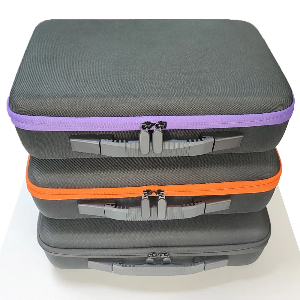 Portable Tool Case Organizer Box For Drill Tools Kit Hard Travel Zipper Bag Carry Case For Electrician Hardware Eva Storage Bags