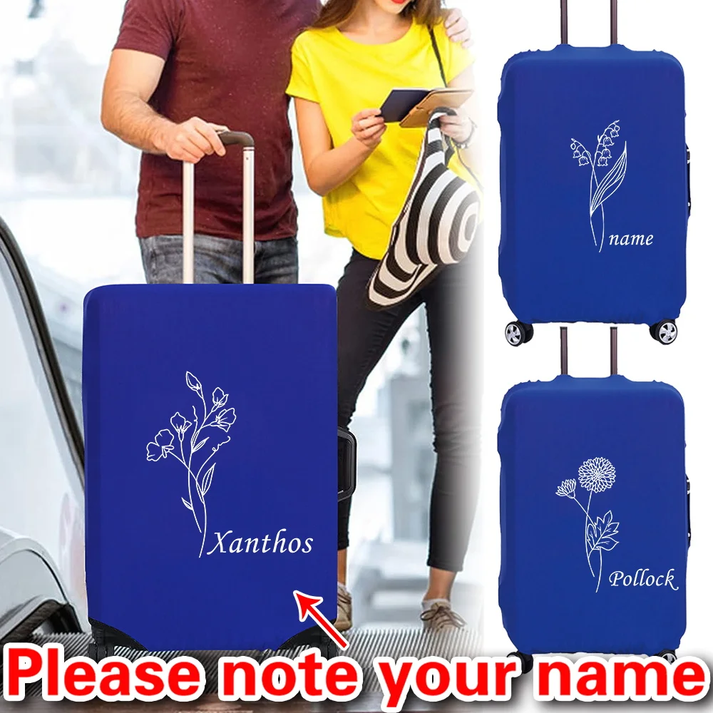 

Personalized Customized Fashion Travel Essentials Trunk Lid Printed 18-32 Inch Travel Accessories Luggage Case Protective Cover.
