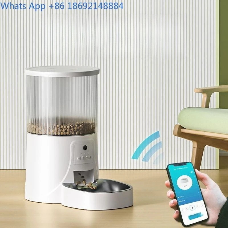Automatic Feeder for Cats and Dogs Smart Food Dispenser with Timer and Portion Control