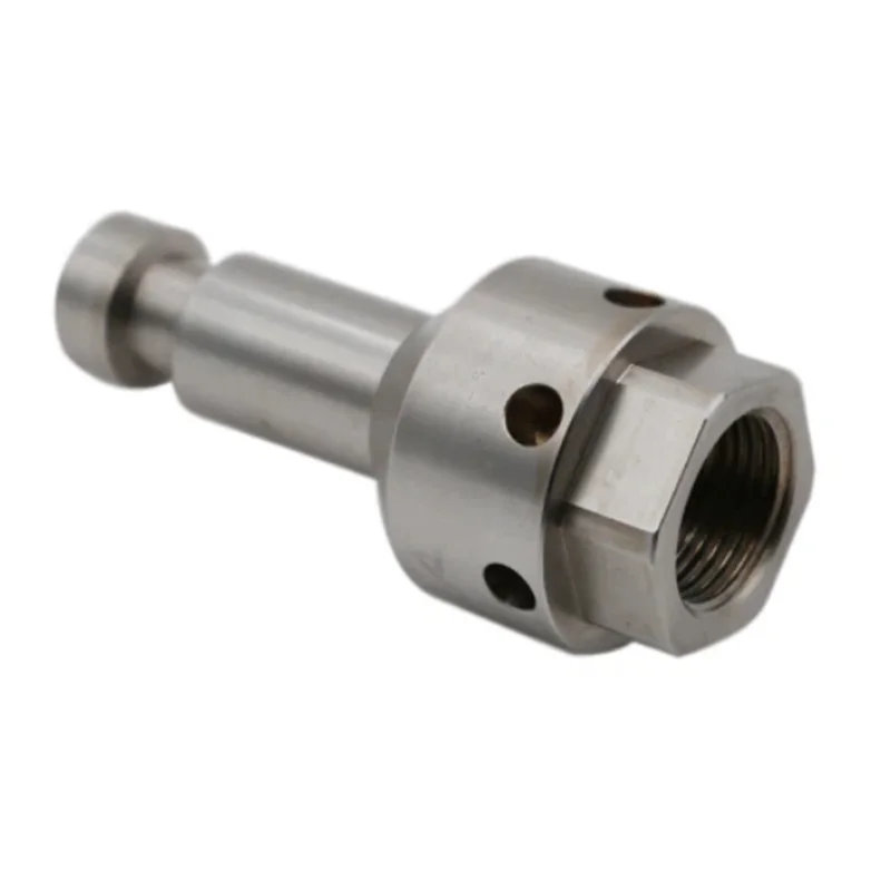 

Custom Cylinder Connecting Fittings Joints Stainless Steel Aluminum Cnc Machining Parts Adapter Coupler