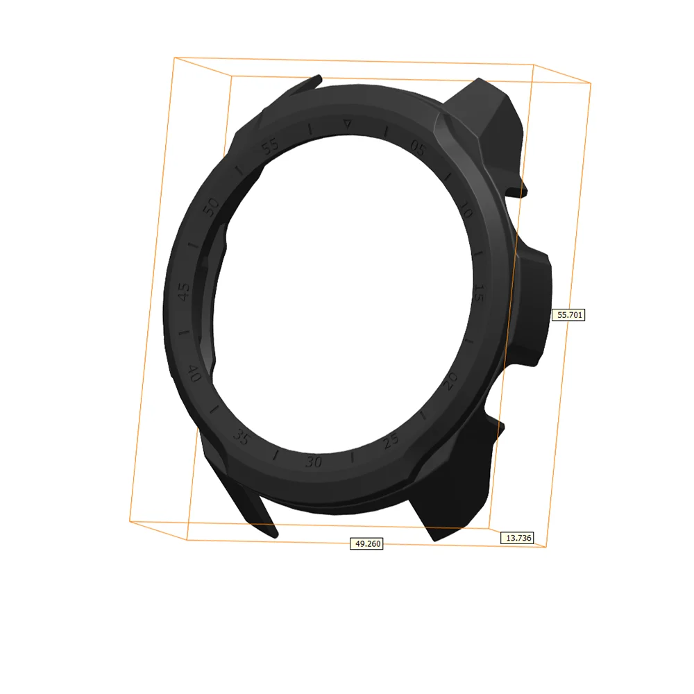 جراب واقي للساعة الذكية Mibro A2 ، واقي الإطار ، الكمبيوتر الشخصي ، غلاف ناعم