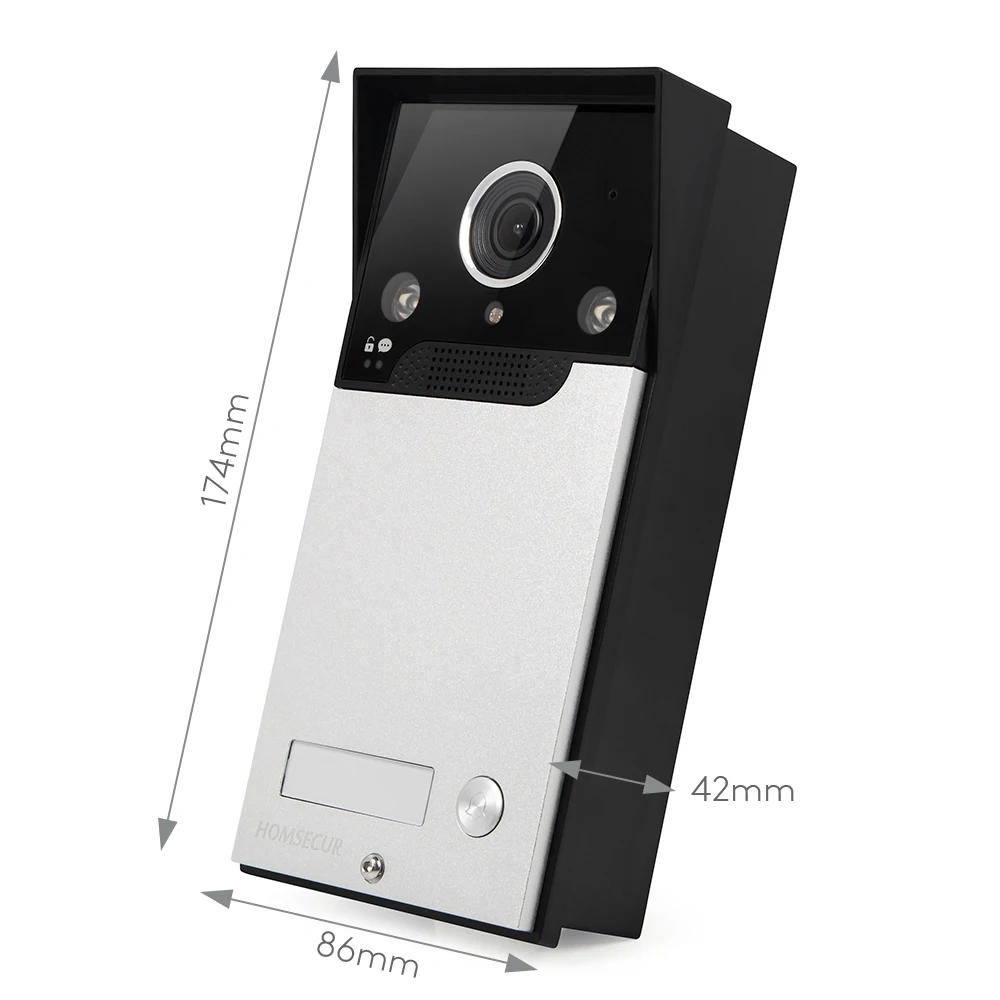 non-autonome-sonnette-exterieure-homsecur-msa-1-ahd-pour-interphone-video-xsl-1-famille