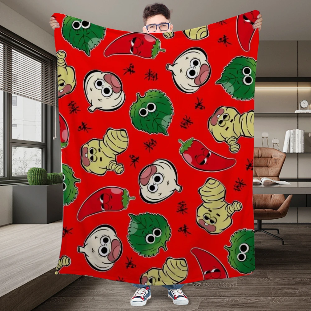 

New Customized blankets Cartoon Cute Blanket Soft and Comfortable Children's Nap Blanket Portable Travel Flannel Blanket