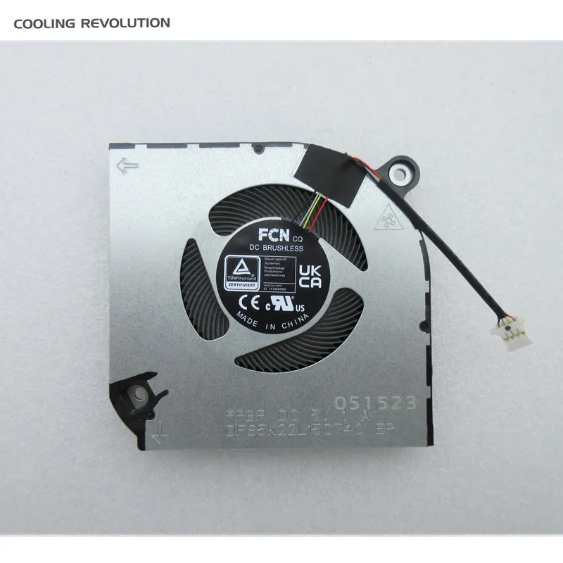 

New Original Laptop CPU Cooling Fan For ACER Aspire 7 A715-51G FPBP DC 5V 1A DFS5K22L15C740 EP