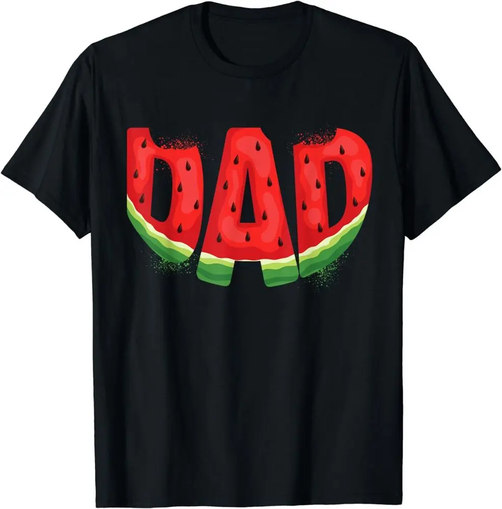 Funny Dad Watermelon Fruit Family Matching Birthday T-Shirt For Men Women Summer Tees Cotton Luxury Brand Vintage Overd