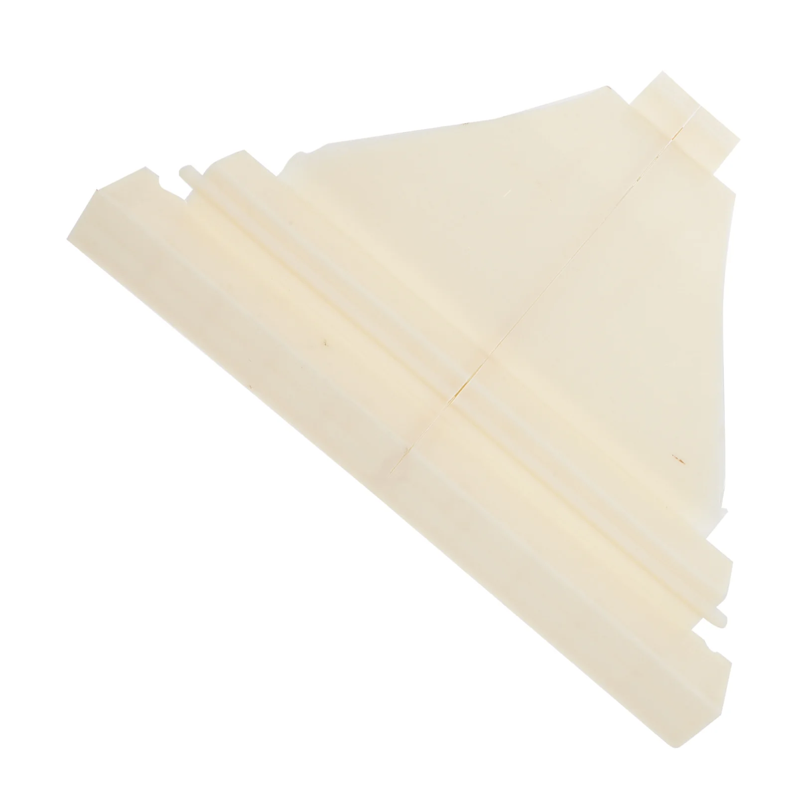 

Roof Corner Line Casting Molding Tool Decorative Concrete Mold For Garden Patio Balcony Outdoor Decor Beige Plastic