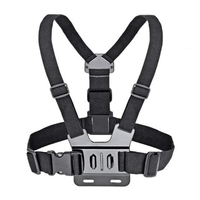 Chest Strap Mount Belt For Gopro Hero 10 9 8 7 6 4 Insta360 X2 DJI OSMO Action Camera Harness for Go Pro SJCAM EKEN Accessories