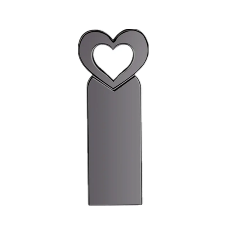 Liefde Usb Flash Drive 256Gb Pendrive 16Gb 32Gb 64Gb 128Gb Waterdichte Metalen Sleutel Pendrive Memory Stick Flash Disk