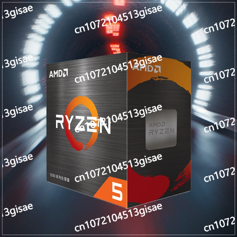 5 5600 معالج وحدة المعالجة المركزية للكمبيوتر (r5) 7nm 6-core 12-thread صندوق جديد تمامًا #4