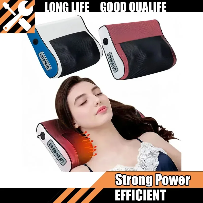 

Многофункциональный массажер для шеи и плеч, бытовой массажер для шеи и спины с 6-регулируемым массажным инструментом с горячим компрессом